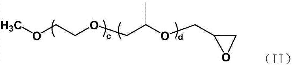 Aminated polyether intermediate, preparation method and application