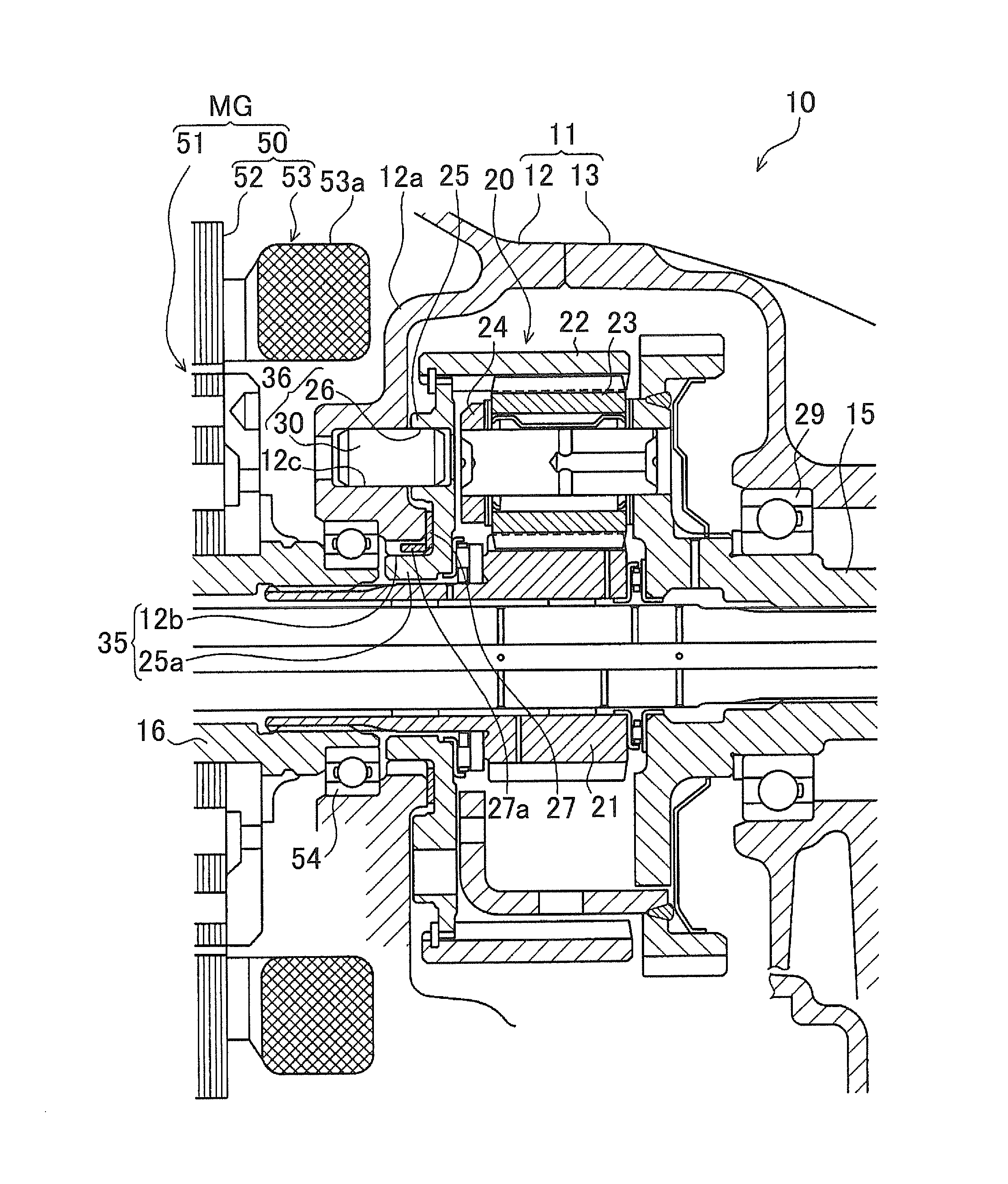 Vehicle drive apparatus