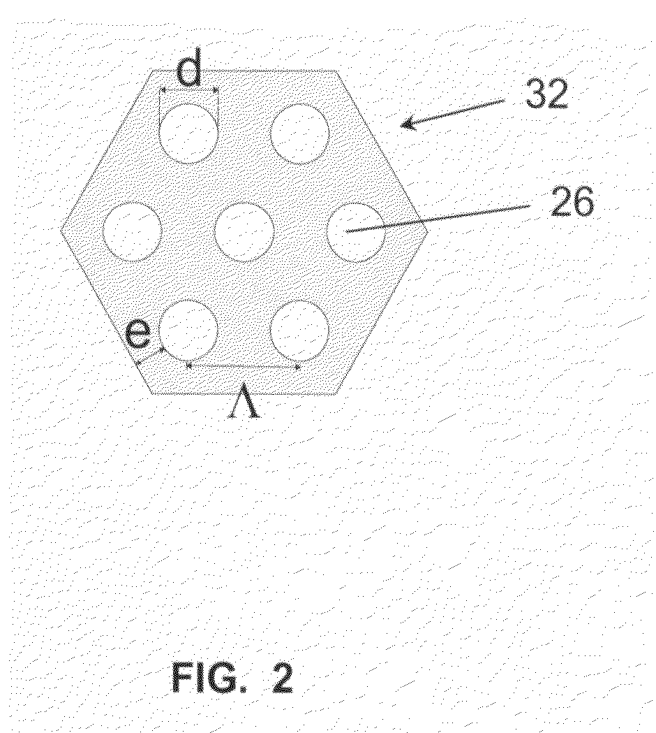 Archimedean-lattice microstructured optical fiber