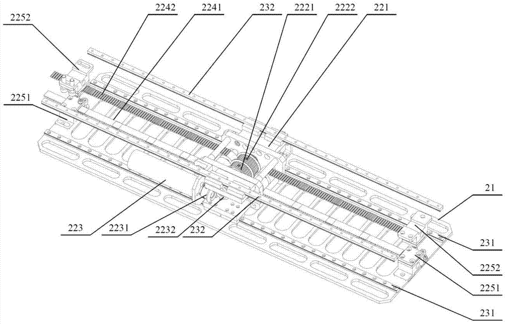 Line inspection robot based on gravity center adjustment