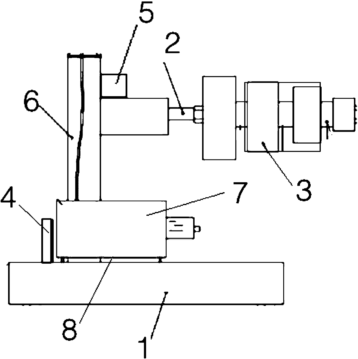 Sliding type lathe