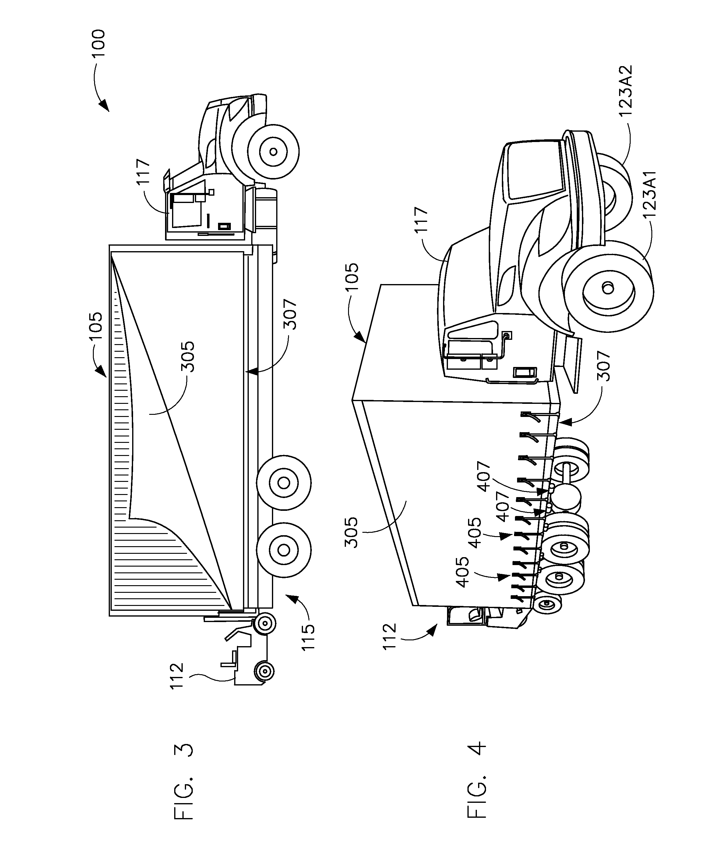 Method and system for transporting, loading, and unloading various types of goods