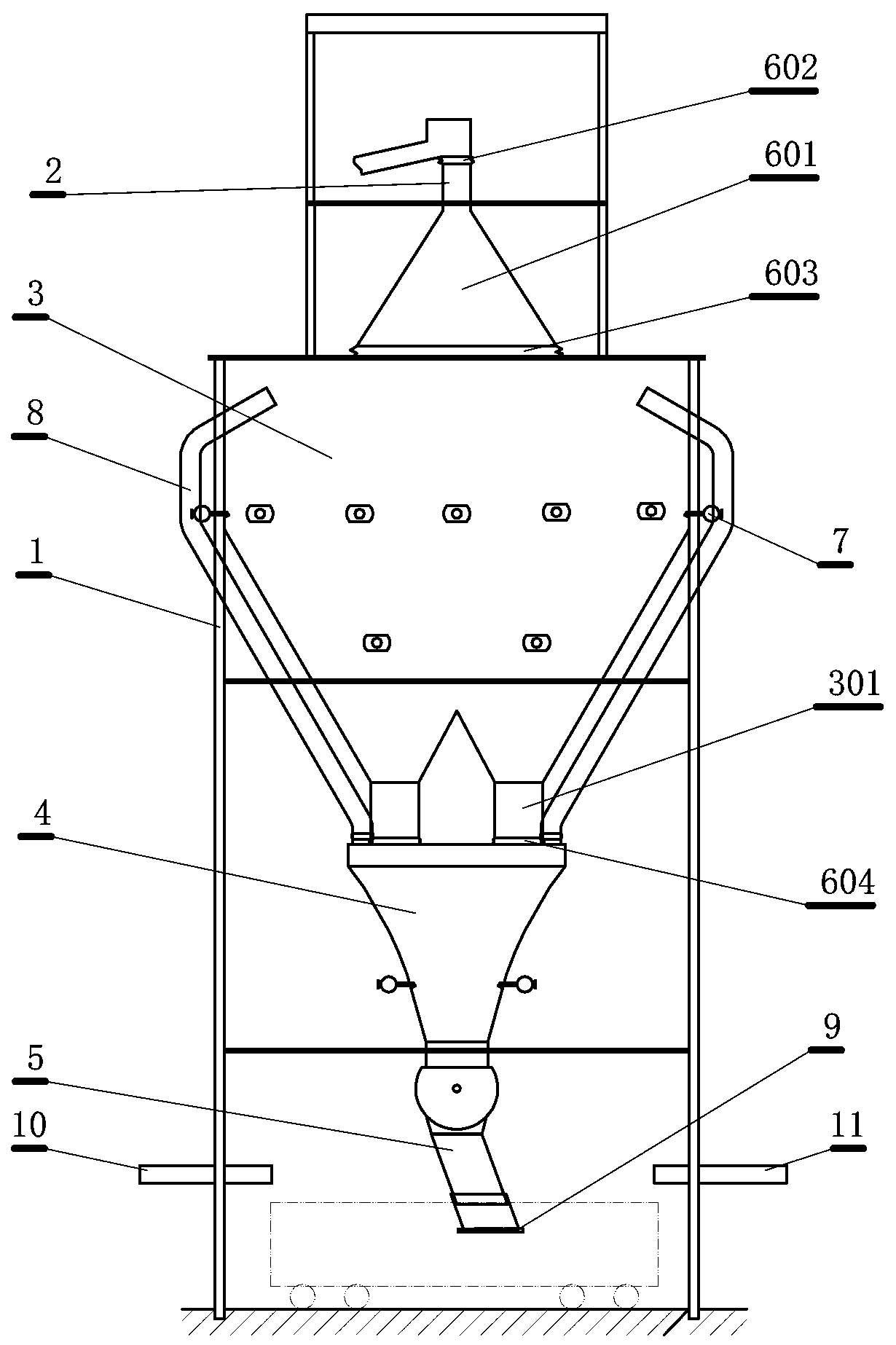 Coal-fired power plant fly ash rapid quantitative loading station and method