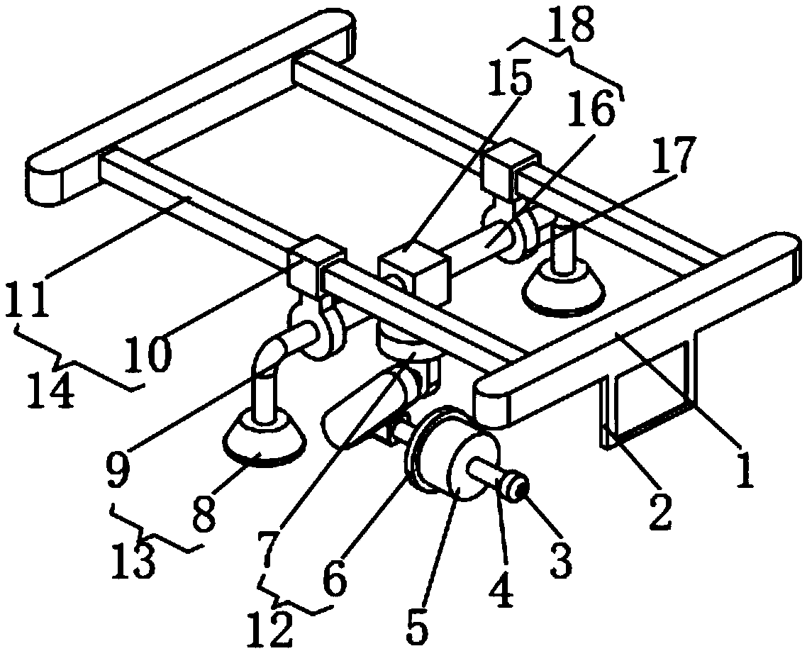 Clinical adjuvant treatment device for general surgery department