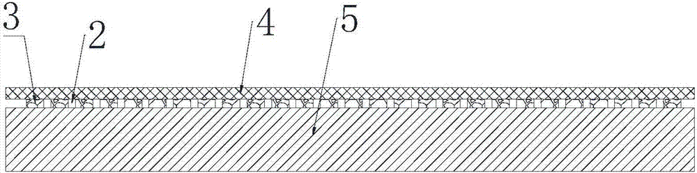 Gluing method facilitating plastic film or sheet adhesion exhaustion and application