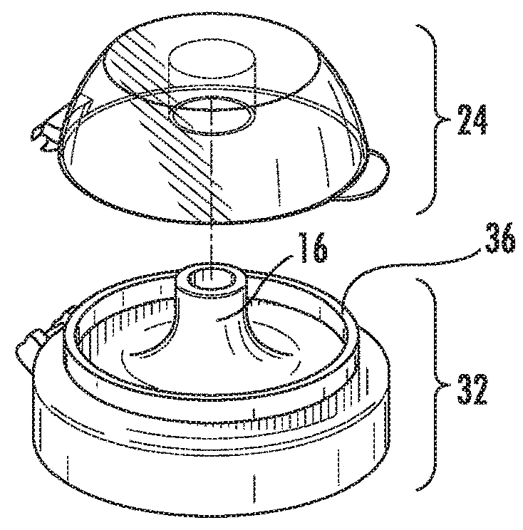 Flowable food feeding device