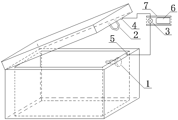 A radio frequency intelligent matching muck dumping system based on a fully enclosed muck truck