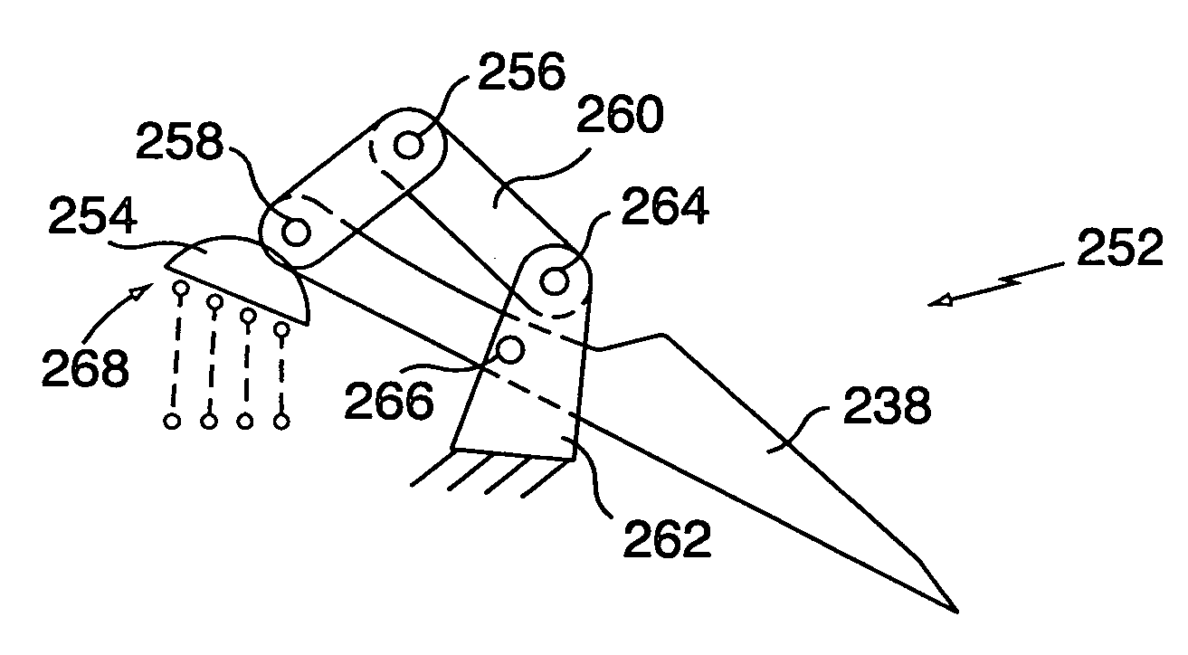 Variable area nozzle for gas turbine engines driven by shape memory alloy actuators