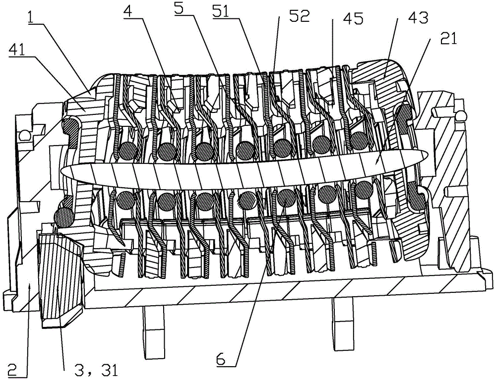 Hair removing device