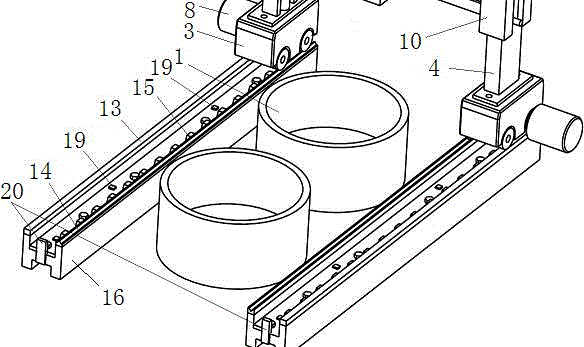 Gantry fermented grain automatic loading machine and loading method