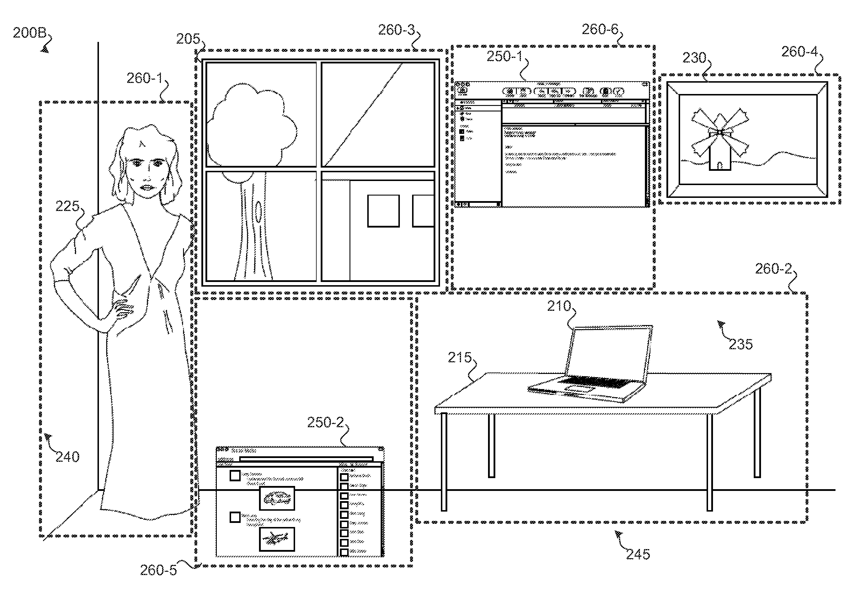 Modifying virtual object display properties