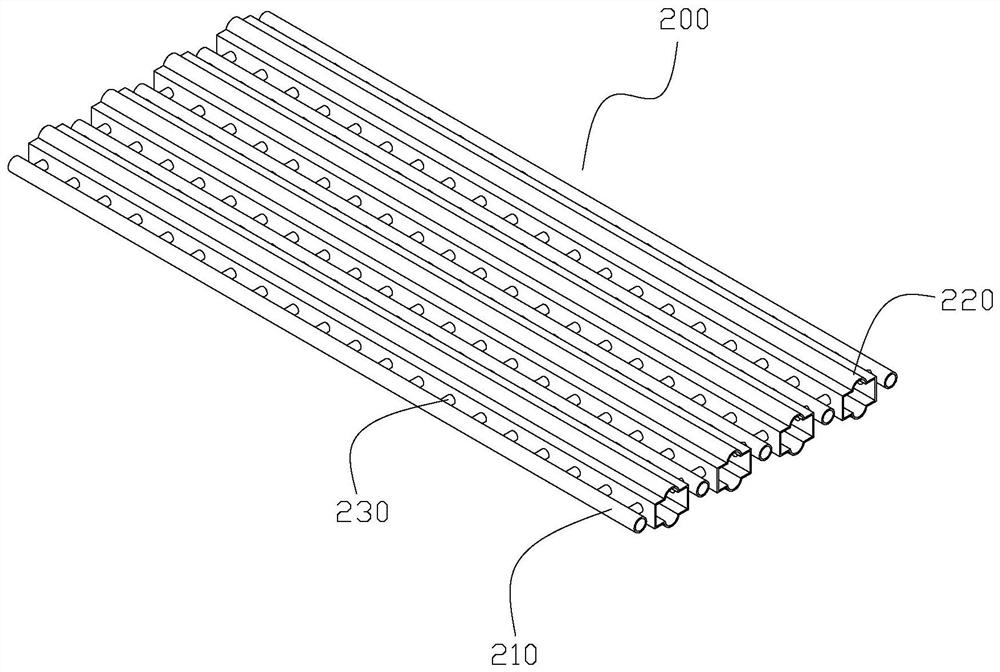 Hollow floor slab structure