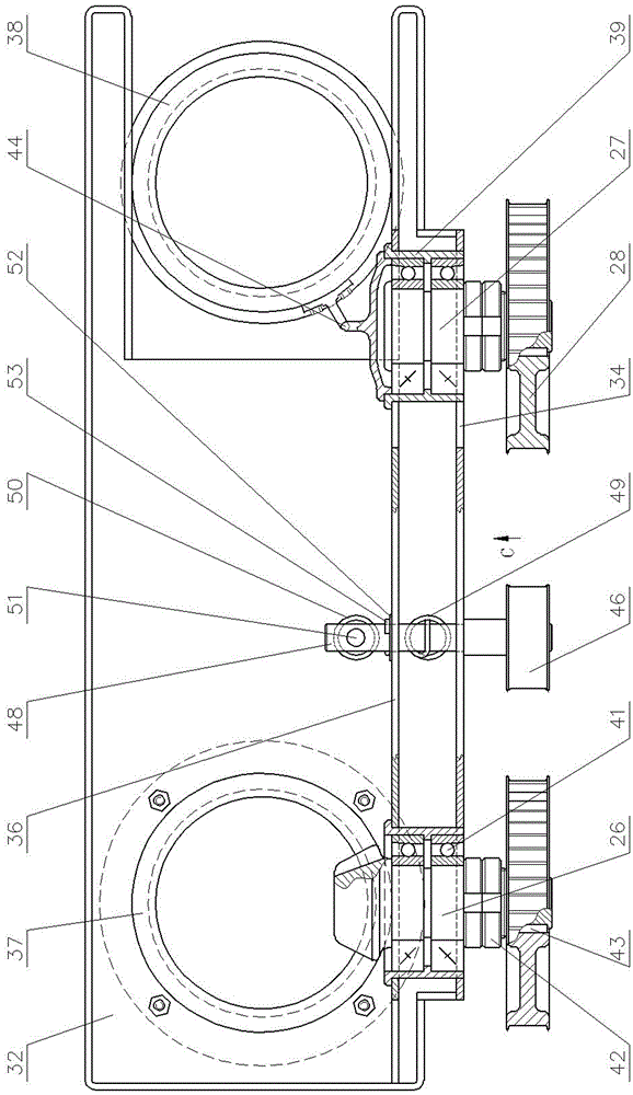 Sorting device provided with impurity-clearing mechanisms used for potato cleaning and sorting machine