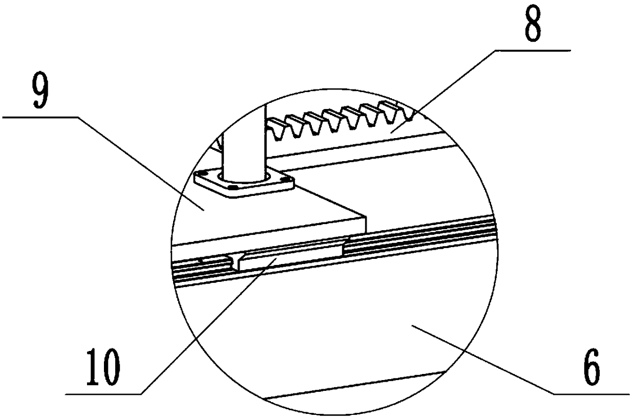 Large workpiece riveting device