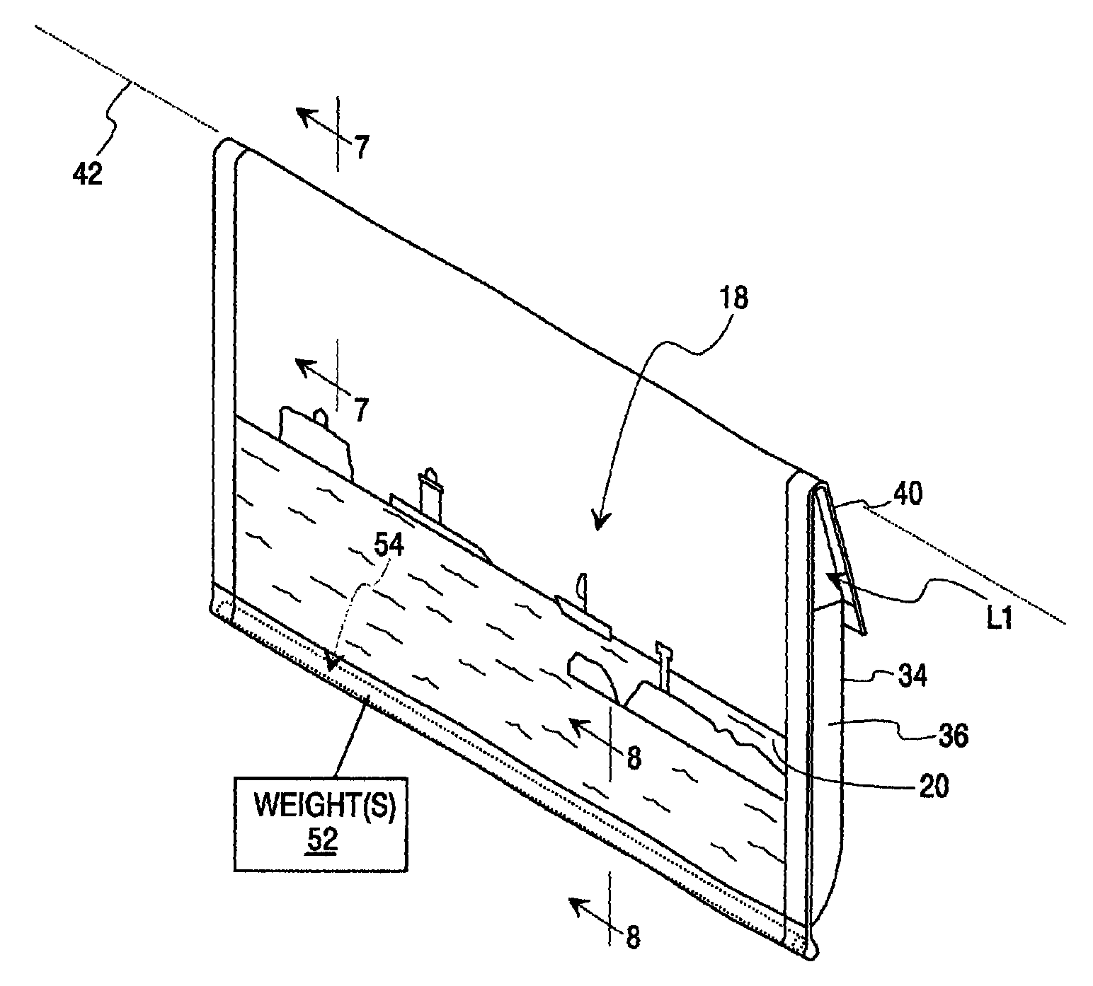 System for integrating electronic monitors into a room decor