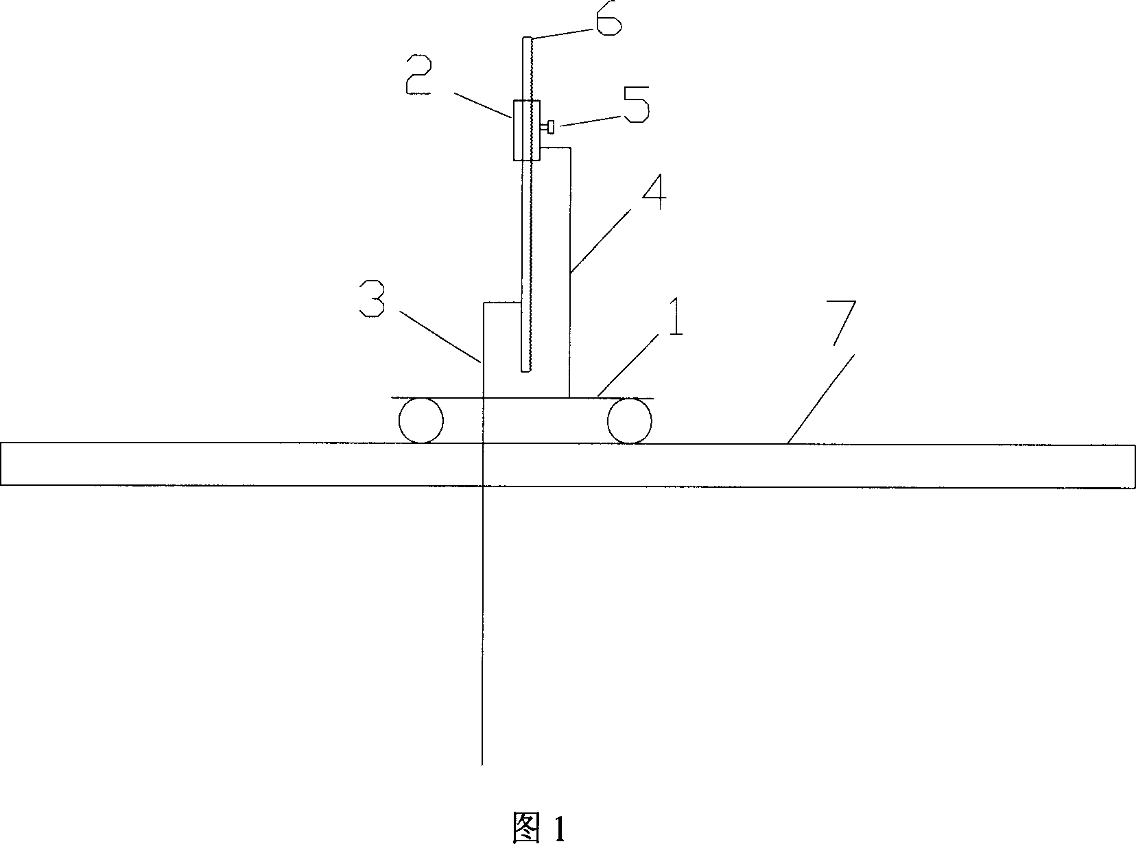 Digital trip water level point gauge