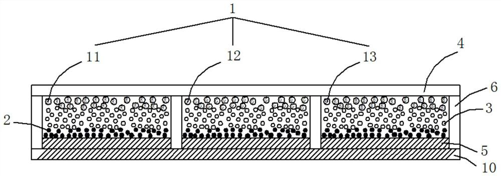 Electrophoresis display liquid, electrophoresis color display device and manufacturing method of device