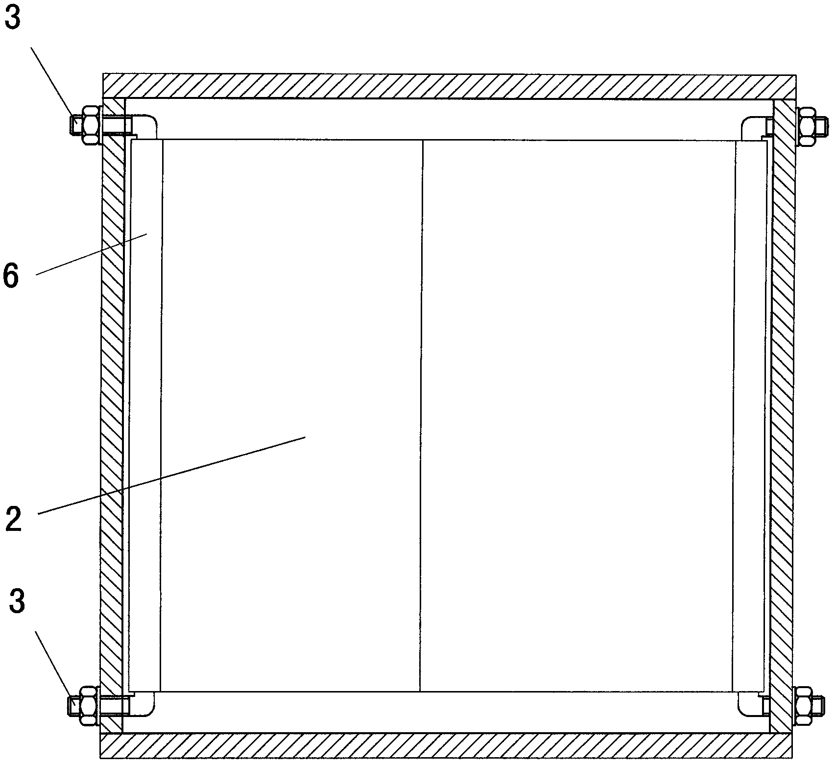 Chute with buffer function for loading and unloading bulk materials