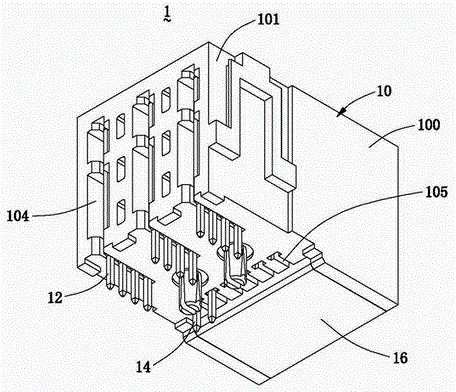 Plug connector, socket connector and electric connector assembly