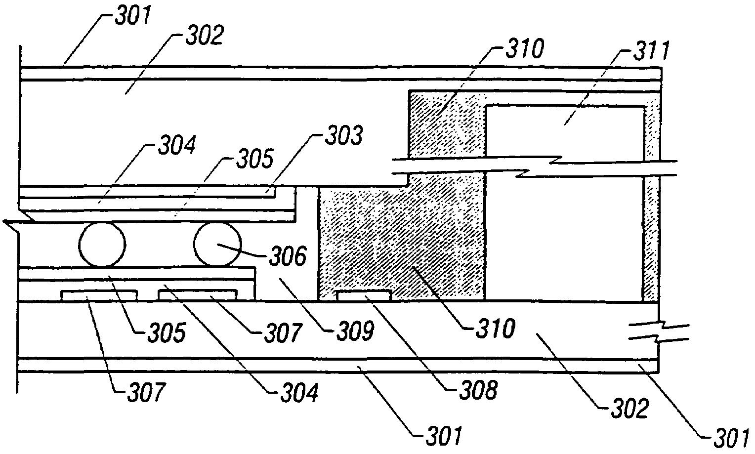 Active matrix display and forming method thereof