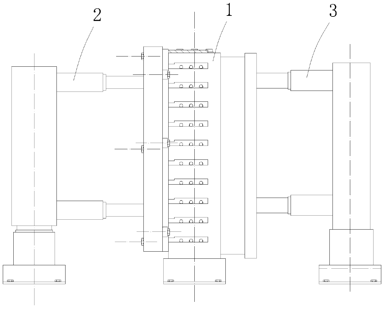 Molding equipment for high-rise building prefabricated wallboard part and machining method of molding equipment