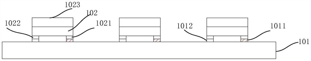 LED backlight source, LED backlight module and preparation method