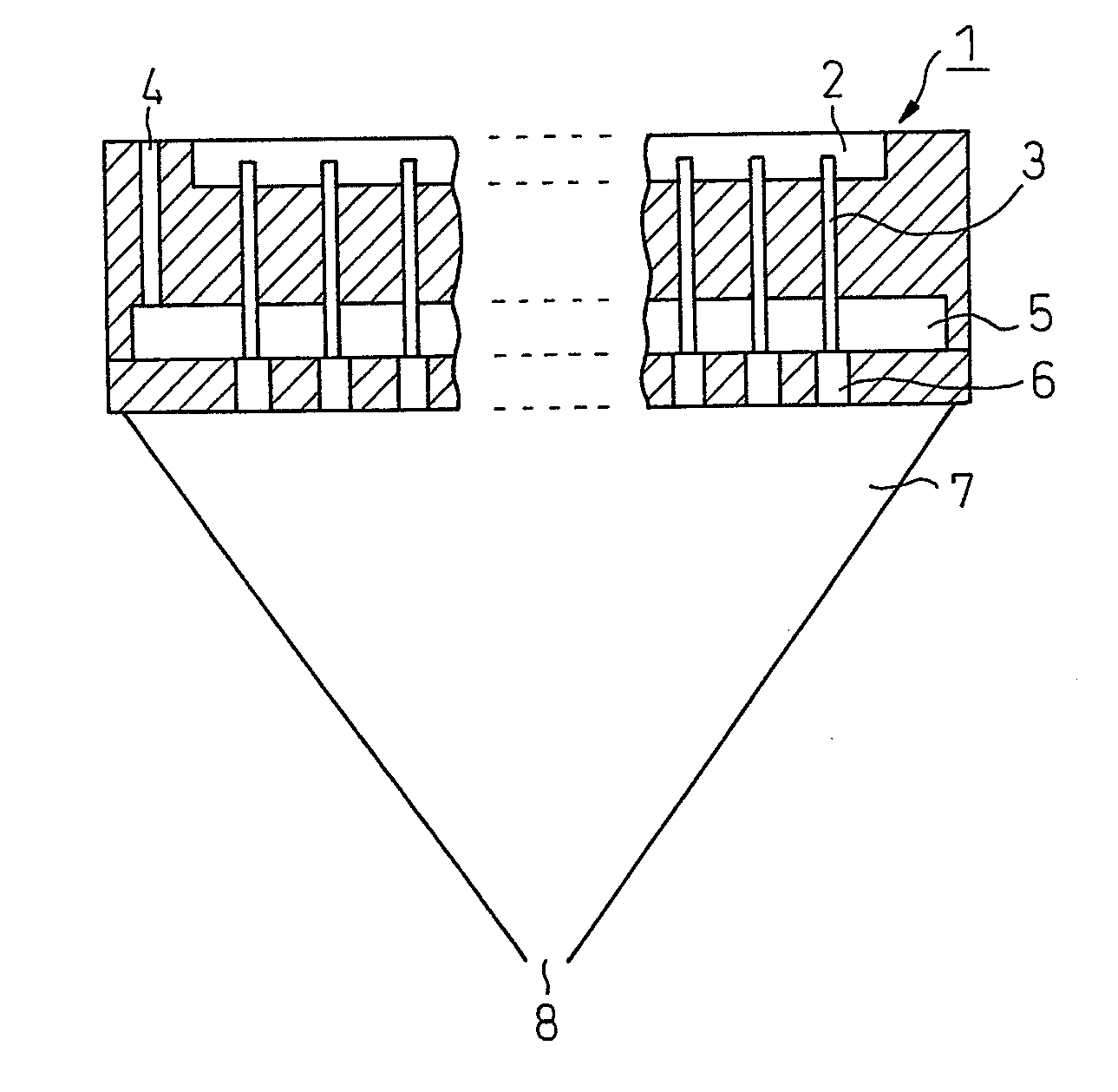 Method of producing islands-in-sea type composite spun fiber