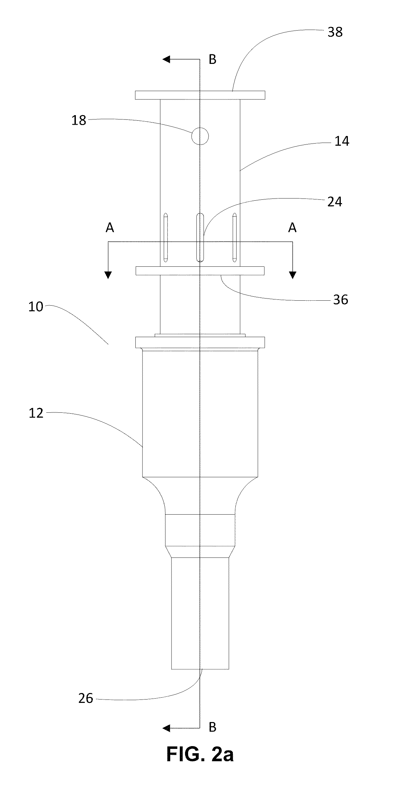 Injector element which maintains a constant mean spray angle and optimum pressure drop during throttling by varying the geometry of tangential inlets