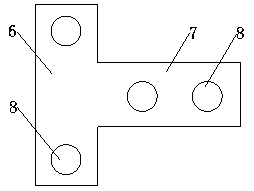 Derrick structure of household elevator