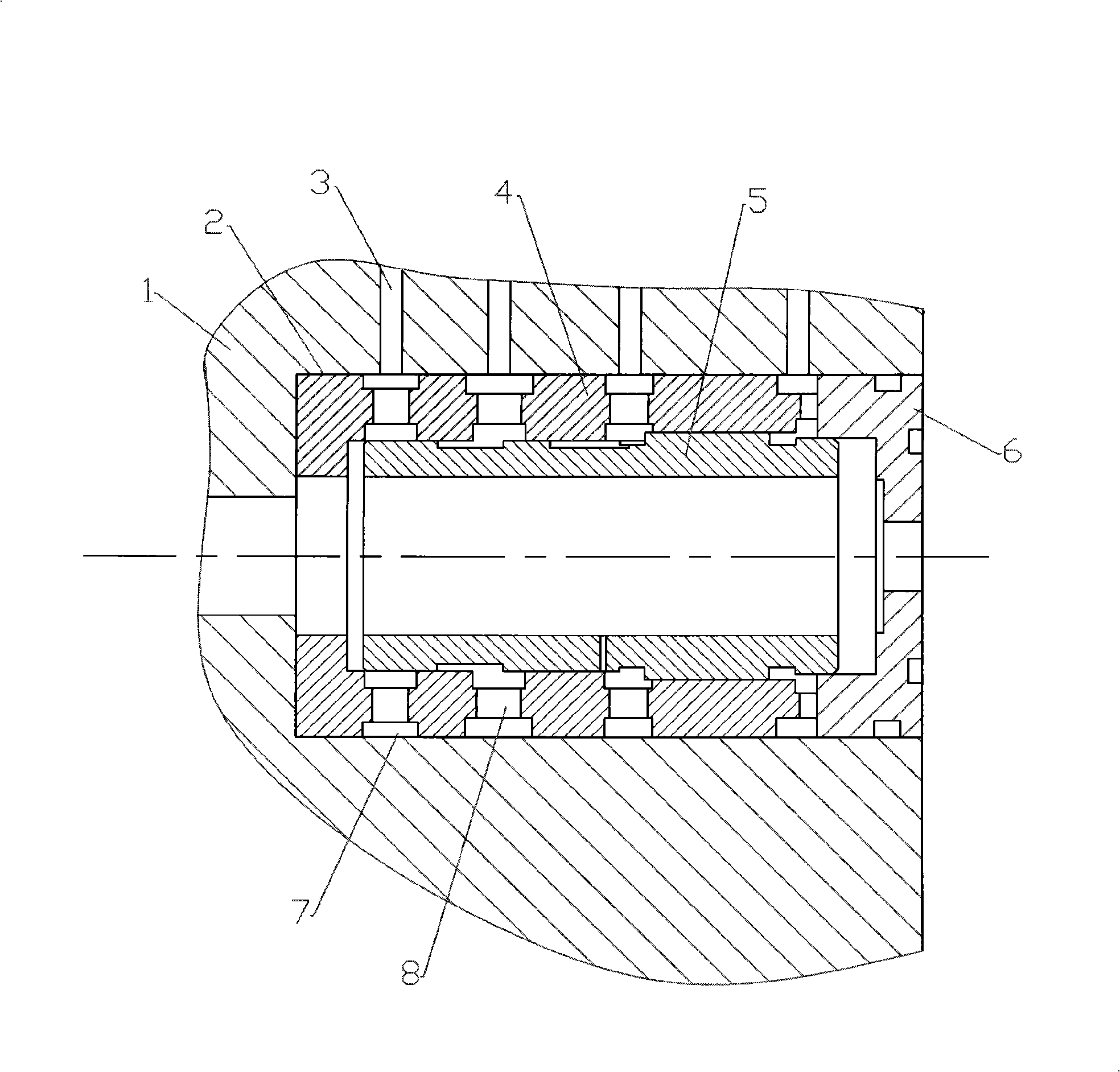 Hydraulic breaking hammer change-over valve and manufacturing method thereof