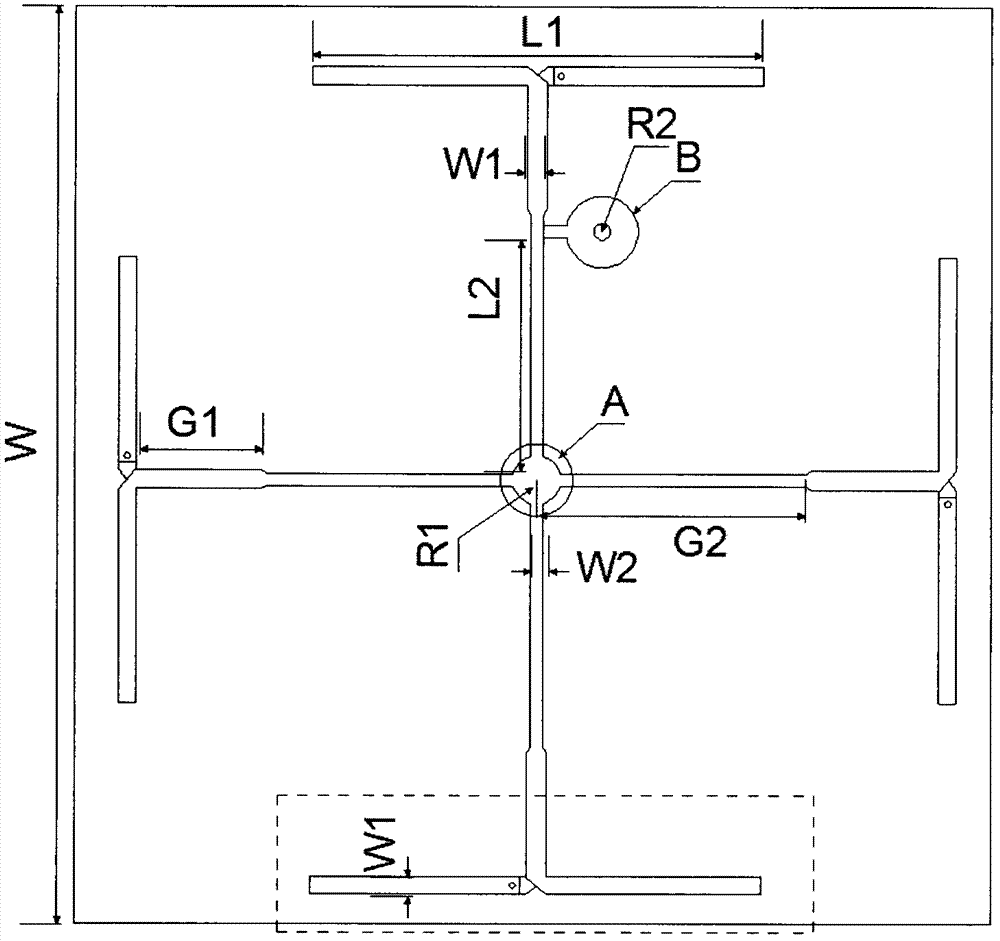 Switchable antenna of near and far field RFID reader-writer, and design method of thereof