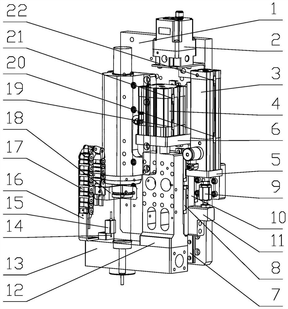 Pressure Angle Attitude Control Mechanism of Eight-legged Crawling Robot