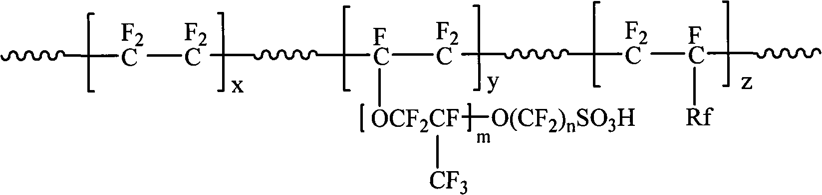 Ion exchange membrane of interpenetrating network structure and preparation method thereof