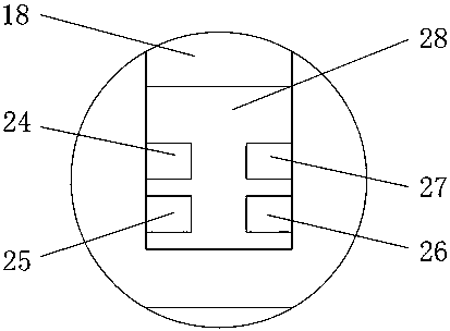 Water environment detection device for water biological evaluation