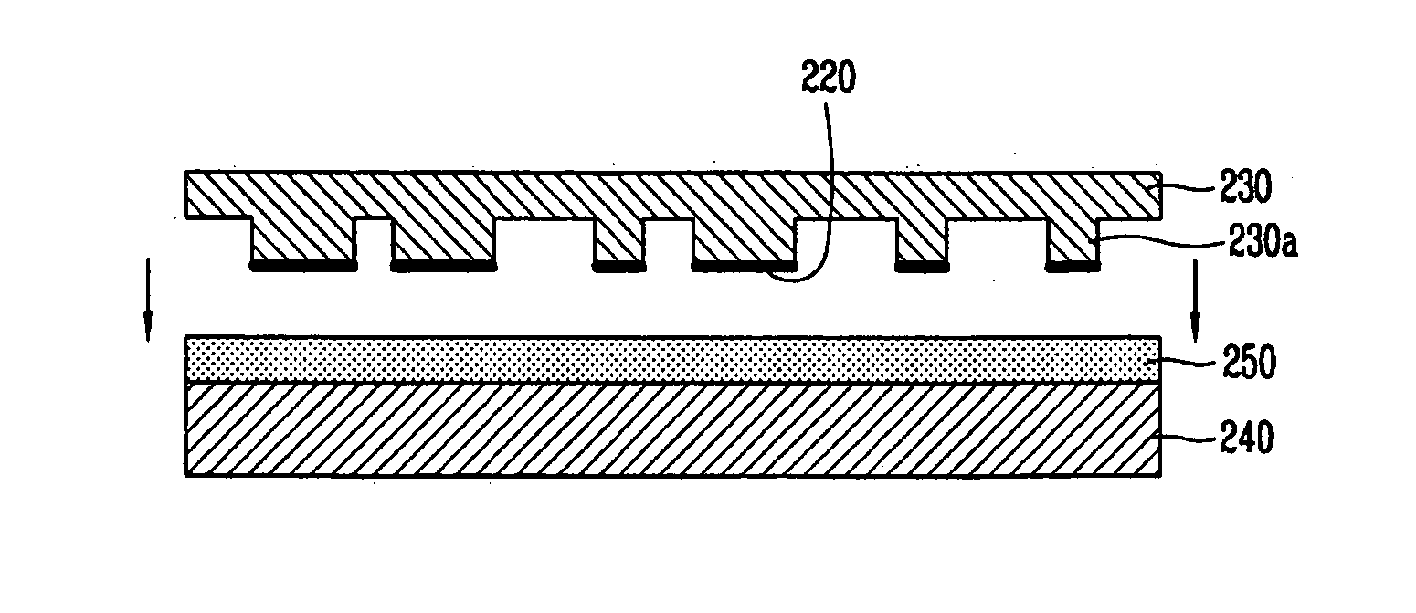 Method for forming pattern using printing method