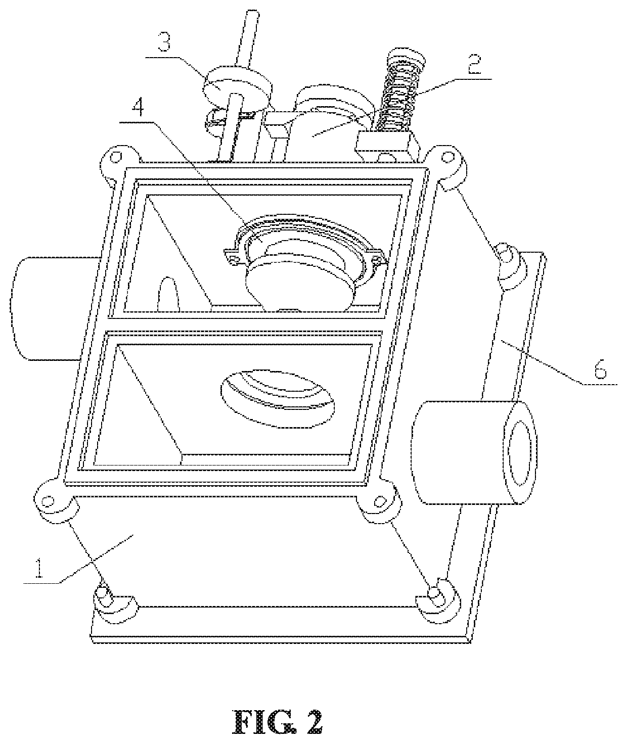 Quantitative water adjusting valve