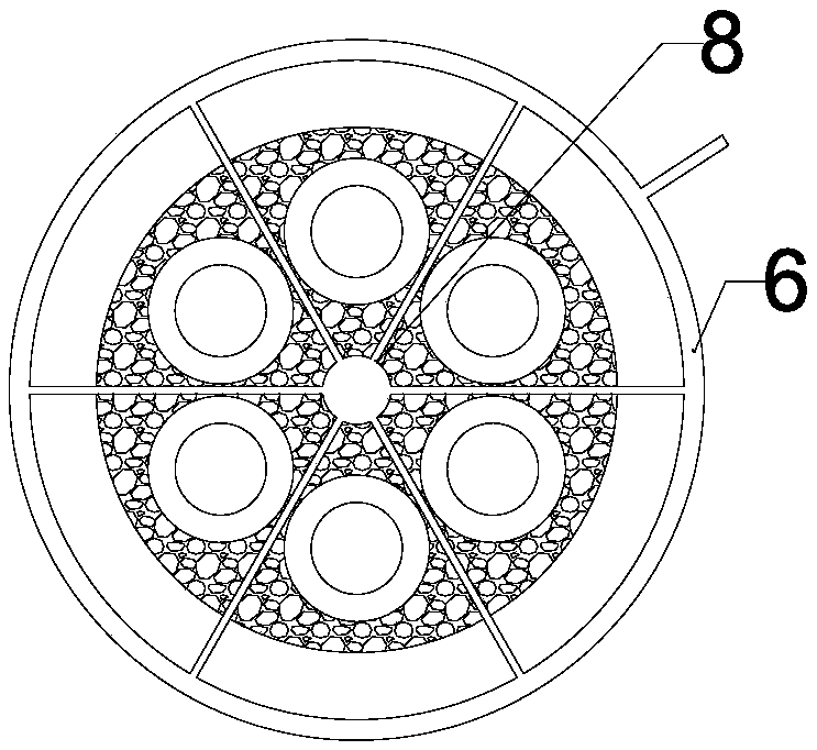 Fan silencer capable of measuring flow