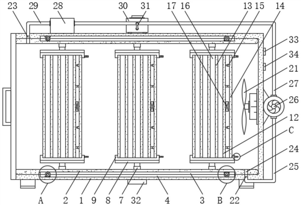 An environment-friendly paint-free waterproof veneer processing technology