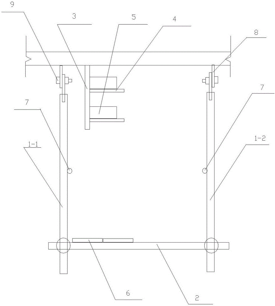 Installation method for suspending cable bridge under high-altitude platform