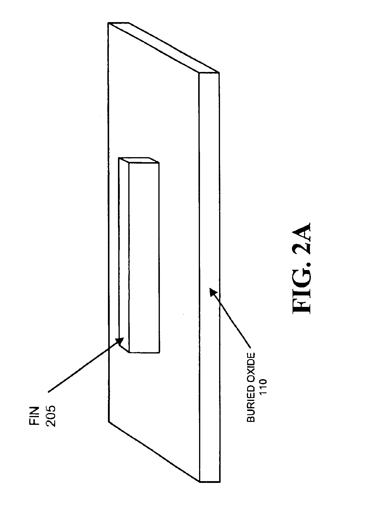 Strained channel FinFET