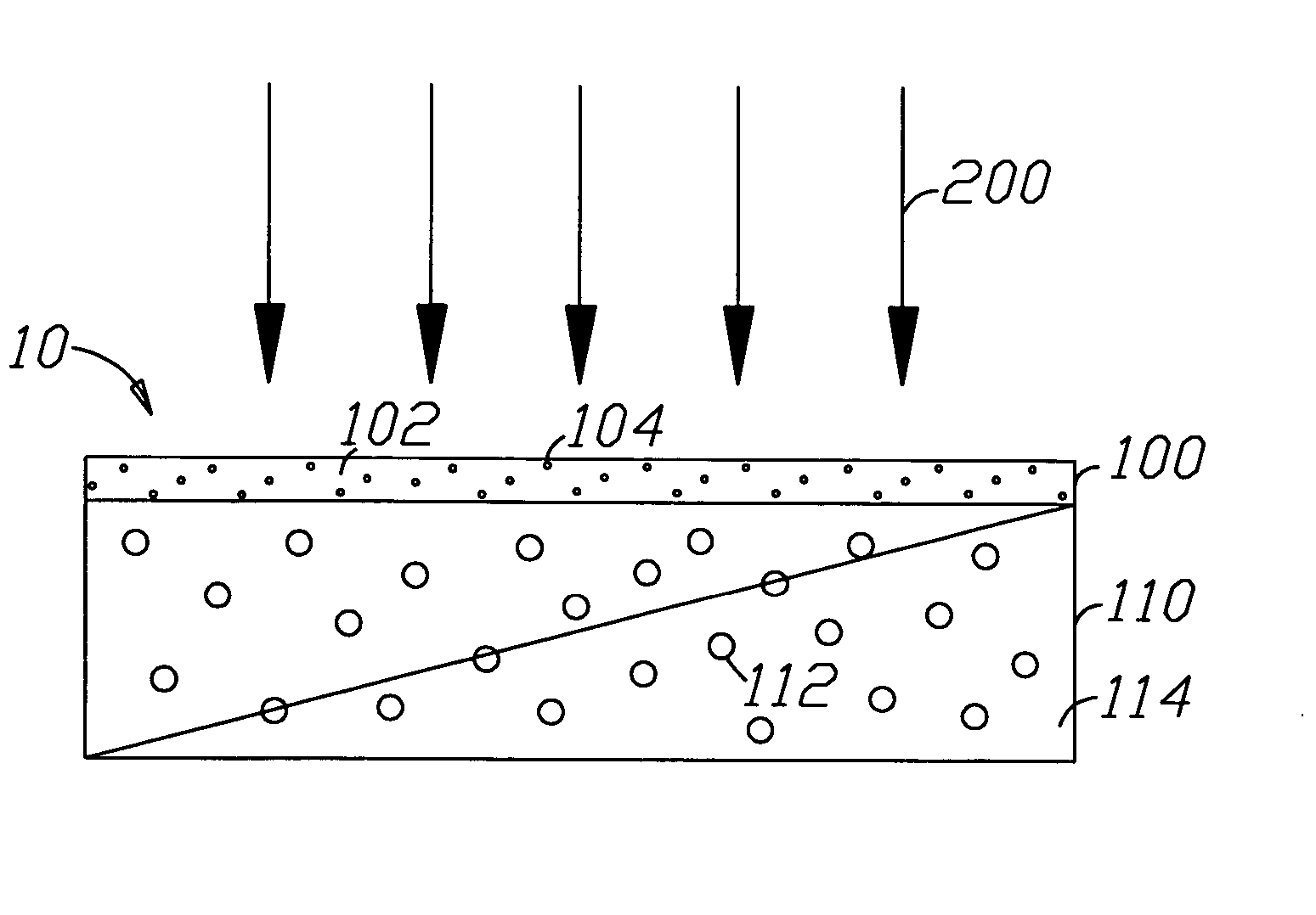 Diffusion sheet and manufacturing method thereof