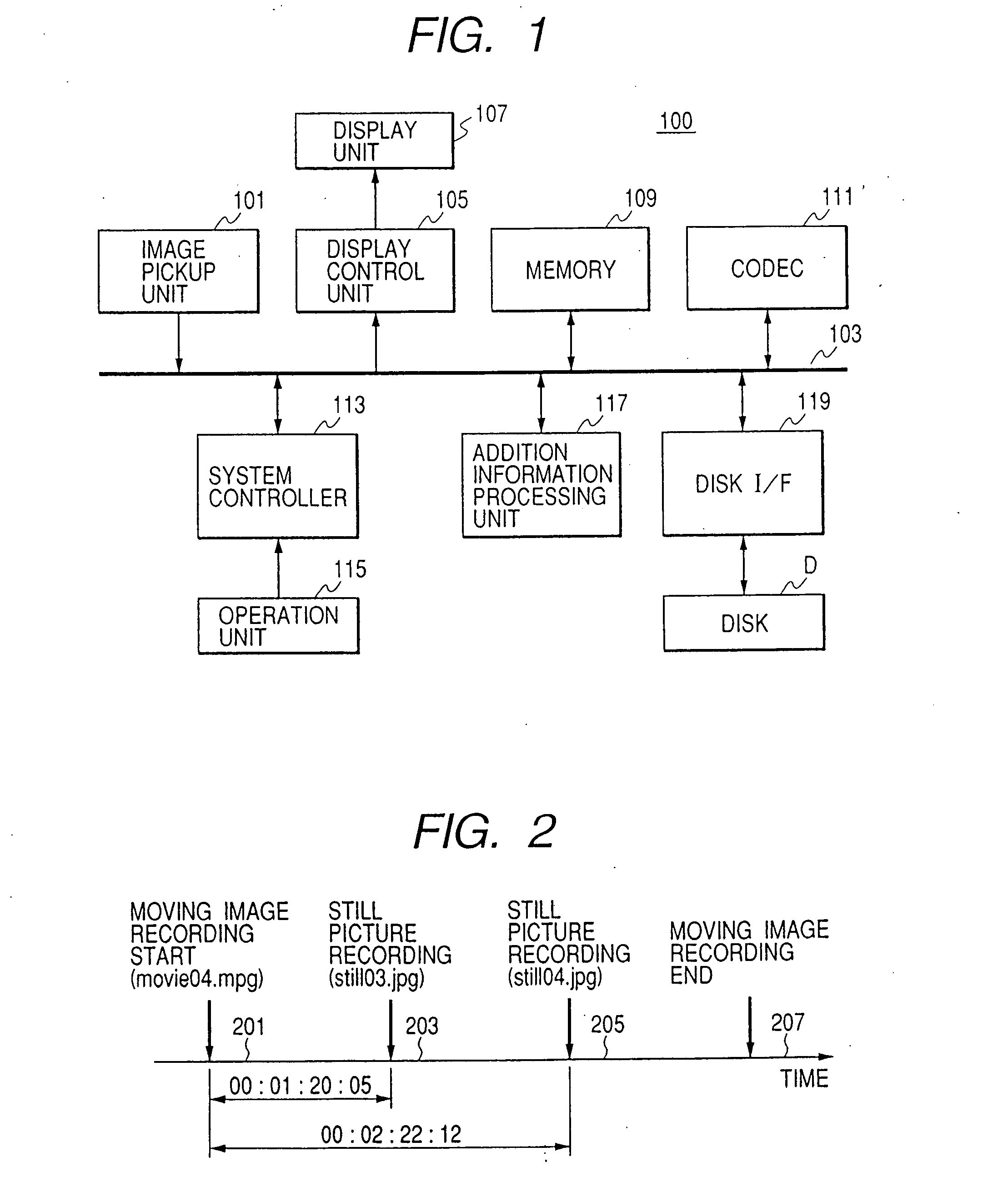 Recording apparatus and reproducing apparatus