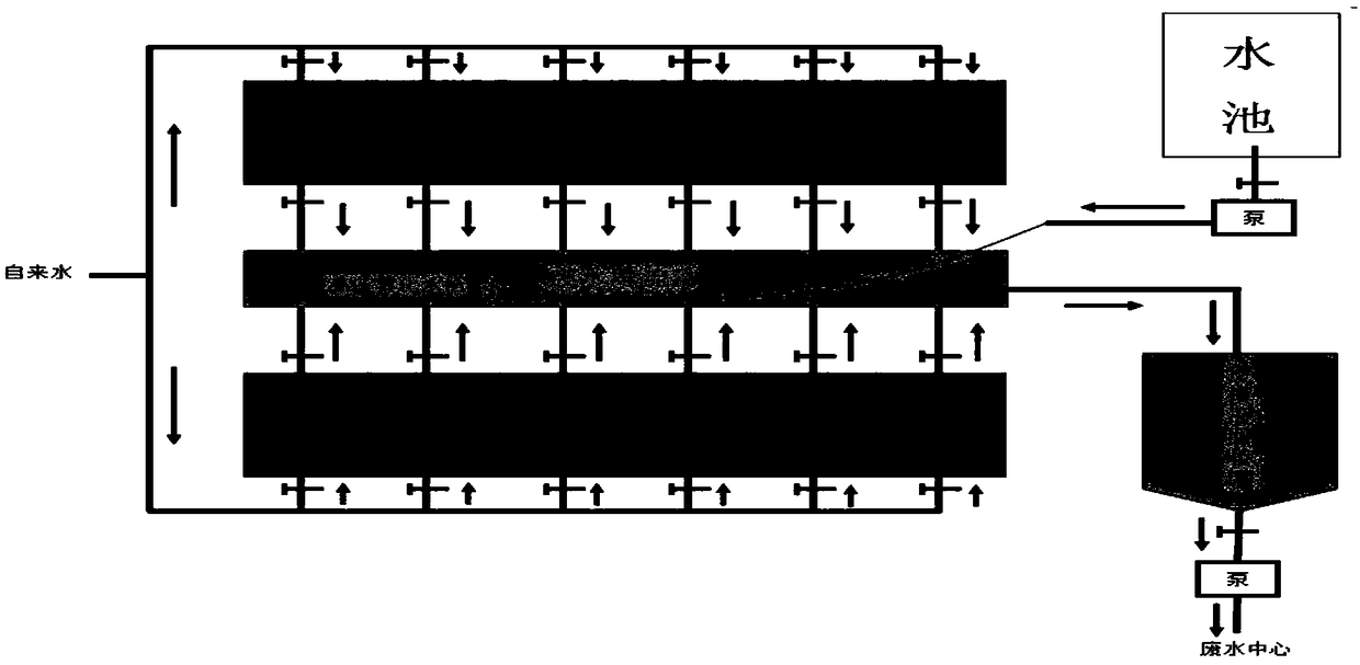 On-line system and method for recovering hole sealing agent and utilizing reclaimed water through single nickel salt coloring