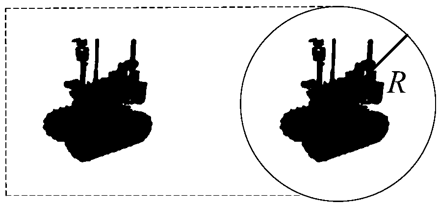 Mobile device limited space path generation method based on intelligent agent