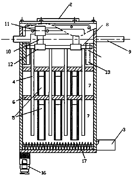 Multi-functional multi-level translational swing electrode slurry electrolyzer