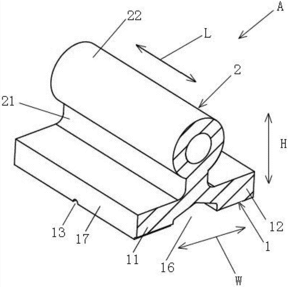 Sealing part, foamed forming mould and manufacturing method of foamed forming body