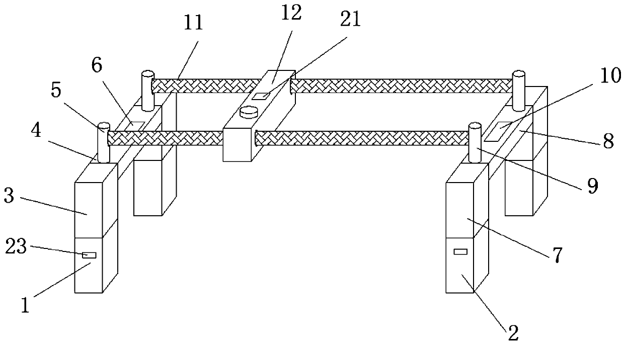 Automatic pesticide spraying device