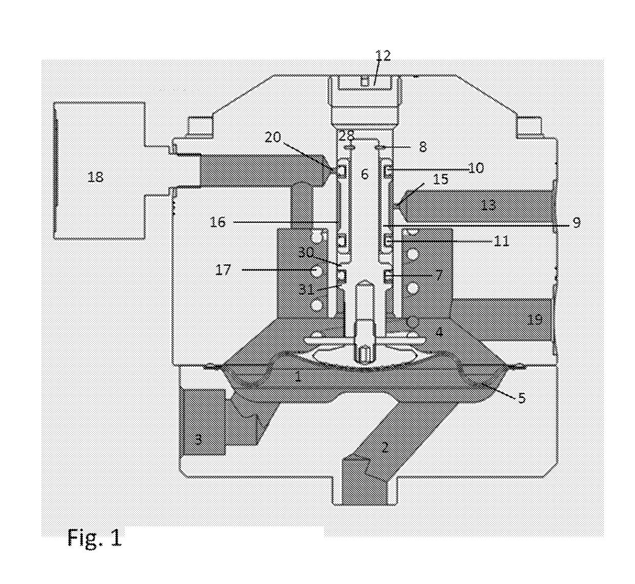 Active surge chamber