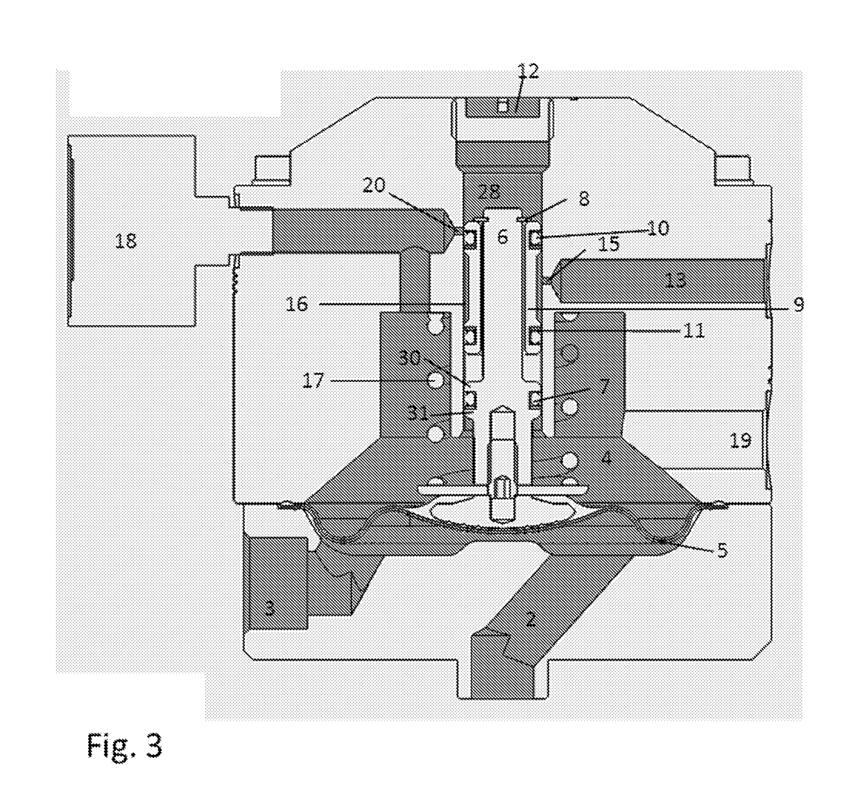 Active surge chamber