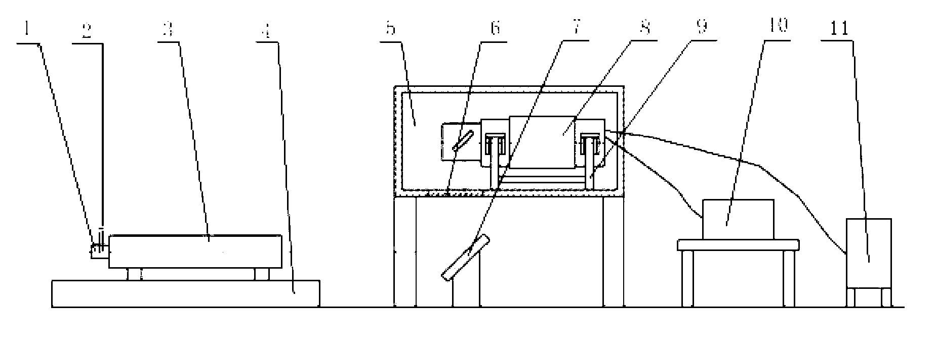 Method for detecting imaging resolution of aerial camera in high-altitude environment condition